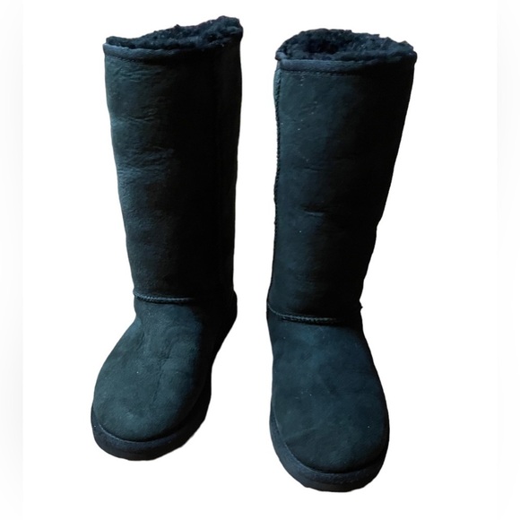 Ugg Women’s Boots Suede Snow Warm Mid Calf Fashion Classic Knee High size 5 - Picture 1 of 7